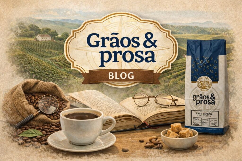 Nosso processo com os grãos de café
